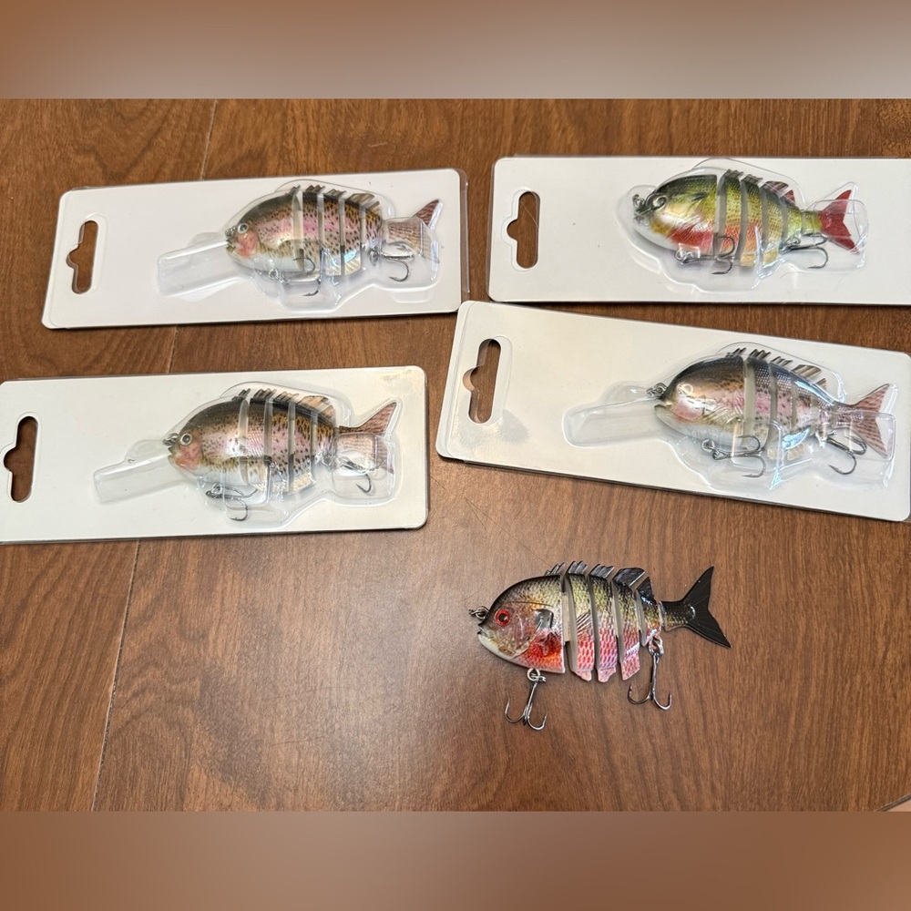 Swim bait fishing lures